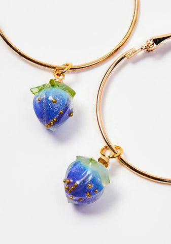 Buy Me Berries Hoop Earrings