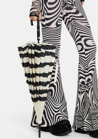 Take A Stroll Striped Umbrella