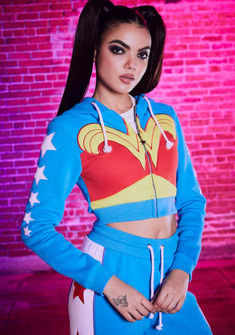 Warrior Goddess Zip-Up Hoodie