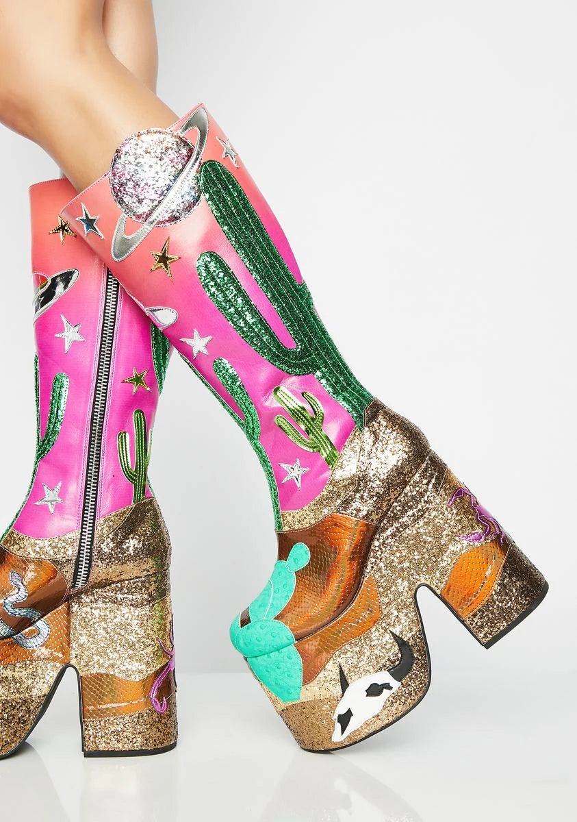 Astro Valley Platform Boots