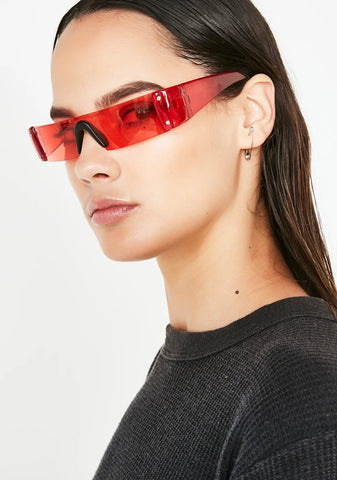 Lit Future Hustle Shield Sunglasses