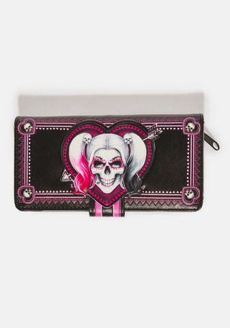 Little Monster Embossed Purse