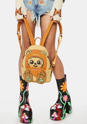 Star Wars Wicket Cosplay Mini Backpack