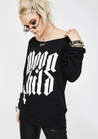Moon Child Graphic Sweatshirt