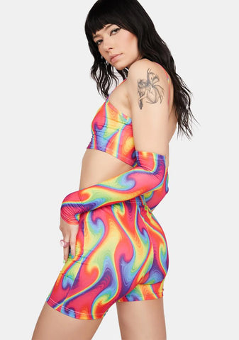 Wild Heat Biker Shorts