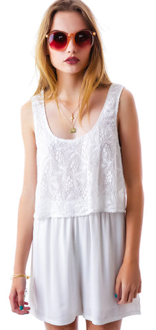 Loner Lace Romper