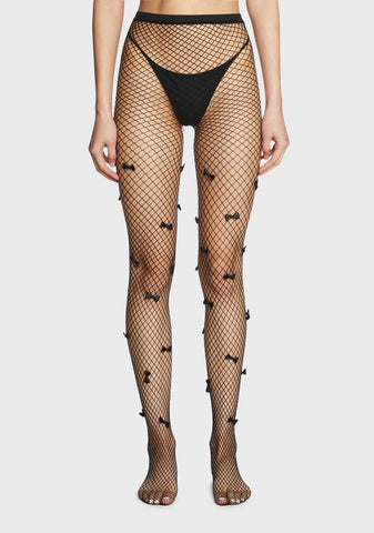 All Intertwined Fishnet Tights