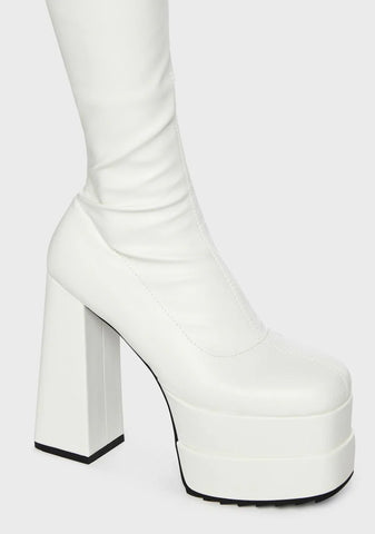 What A Dream Knee High Boots