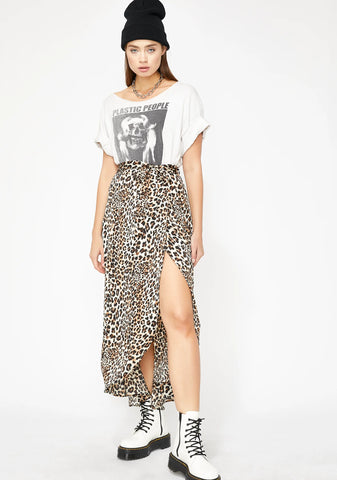 Wild Thang Satin Skirt