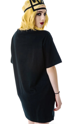 x BOY London Boy Cross Oversized Tee - Black