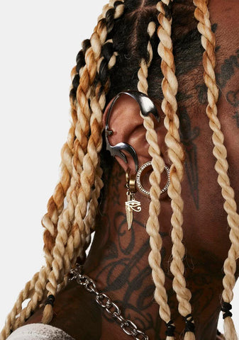 Distortion Tattoo Ear Cuffs