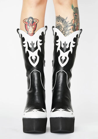 Never Coming Back Cowboy Boots