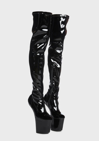 Craze-3000 Thigh High High Boots