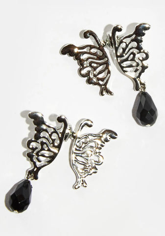 Regal Monarch Drop Earrings