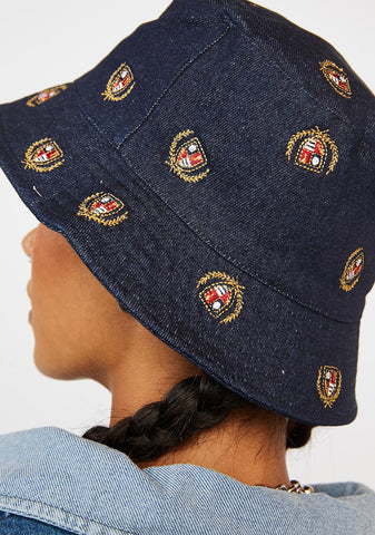 Denim BDG Crest Bucket Hat