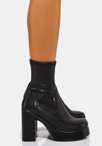 Nikki Heeled Ankle Boots
