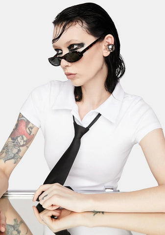 Quit It Tortoise Oval Sunglasses