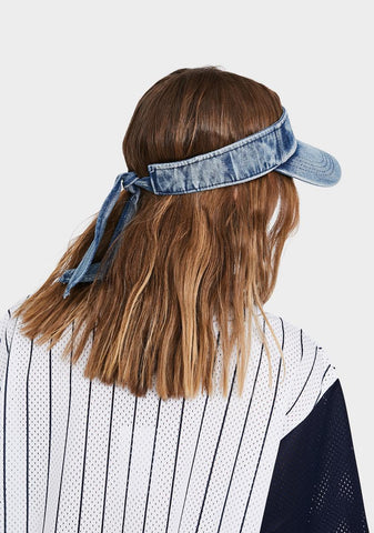 Things Change Denim Visor