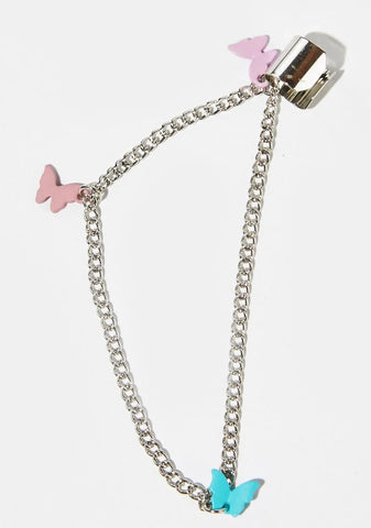 Soar Someday Butterfly Ear Cuff