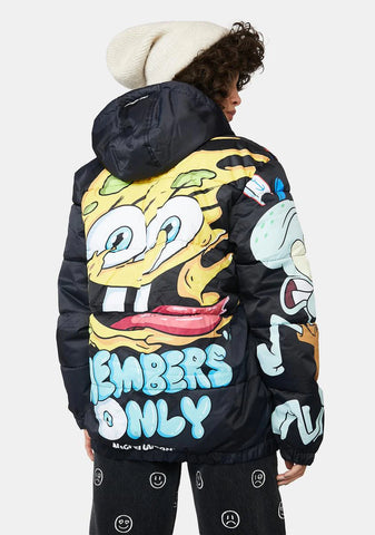 X Nickelodeon Puffer Jacket
