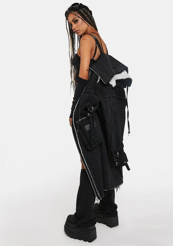 Compression Unisex Fleece Parka Jacket