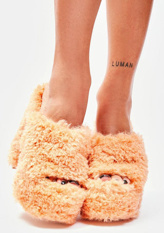 Nude Archie Slip On Heels