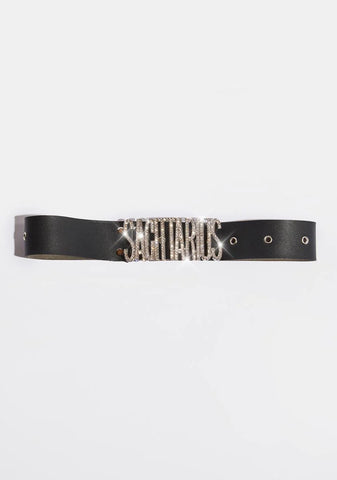 Sweet Sagittarius Rhinestone Belt