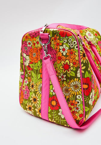 Modern Love Floral Weekender