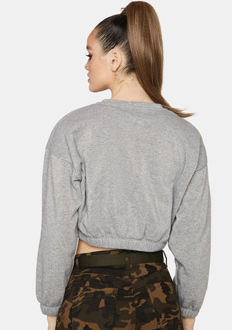 Misty Nice To Me Cropped Sweater