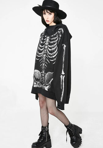 In Ya Bones Hoodie Dress
