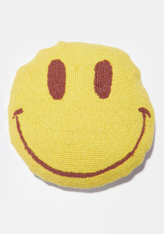 Smile Throw Pillow
