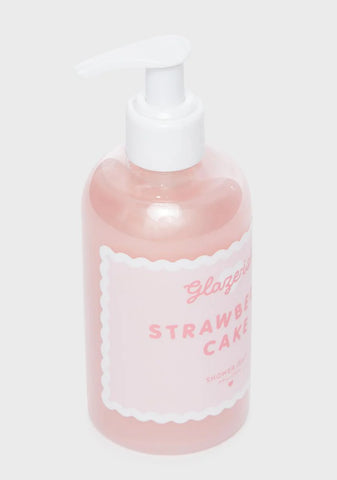 Strawberry Cake Shower Jelly