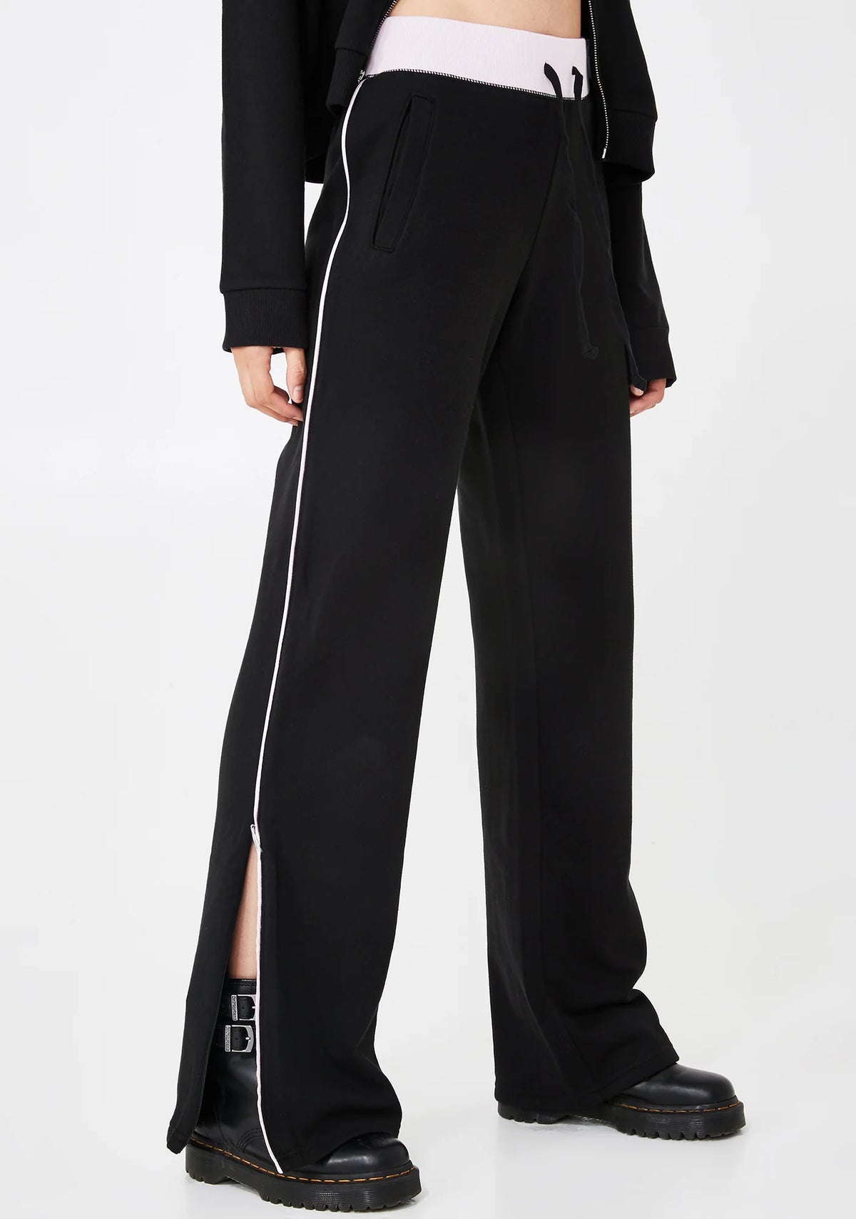 Track Zip Up Pants