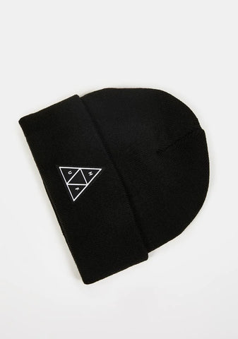 Essentials Triple Triangle Cuff Beanie