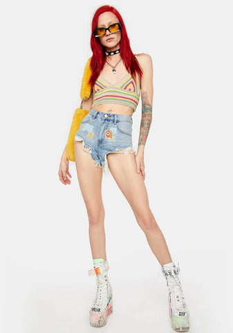 Taste The Feeling Crochet Top