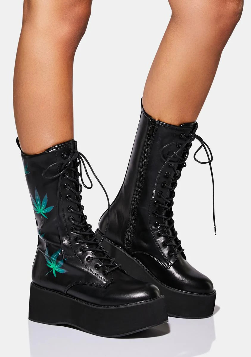 Faded Haze Ankle Boots
