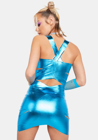 Royal My Best Thing Metallic Dress