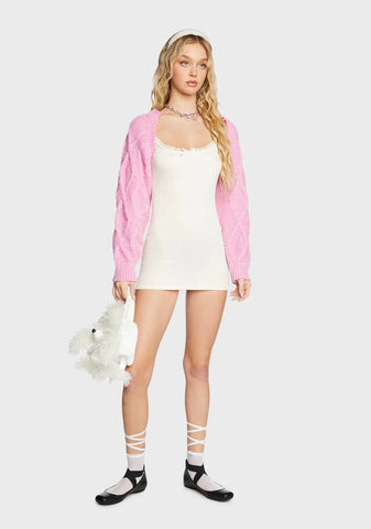 Angel Doesn't Phase Me Mini Dress