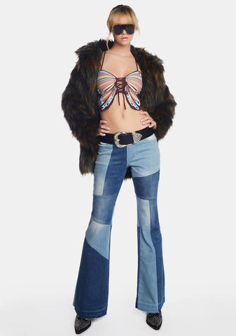 Endless Summer Butterfly Top