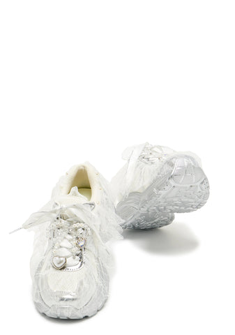 Kelpie Whimsical Terrain Sneakers- Ivory