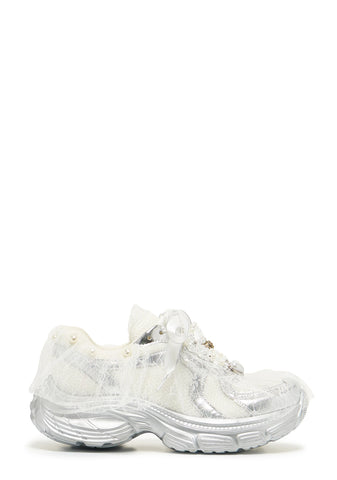 Kelpie Whimsical Terrain Sneakers- Ivory