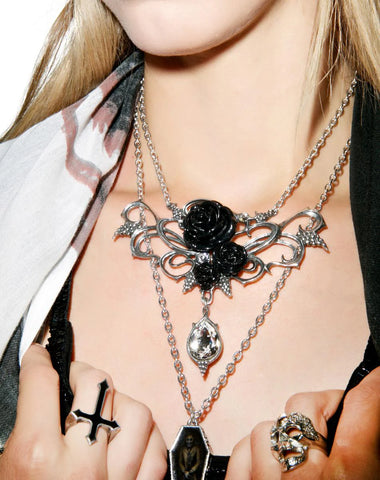 Bacchanal Rose Necklace