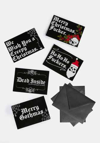 Naughty Listers Holiday Card Set