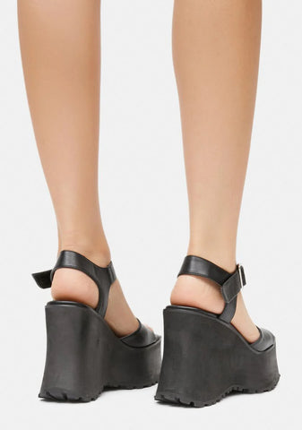 Record Breaking Platform Sandals