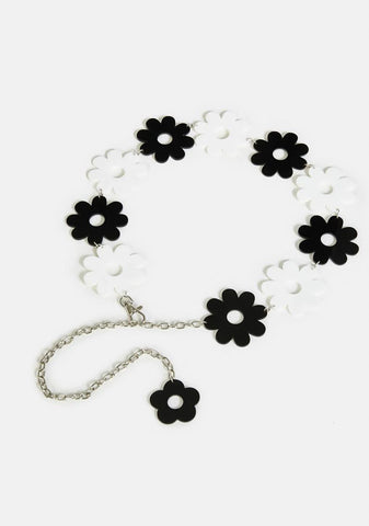 Pleasant Flowers Chain Belt