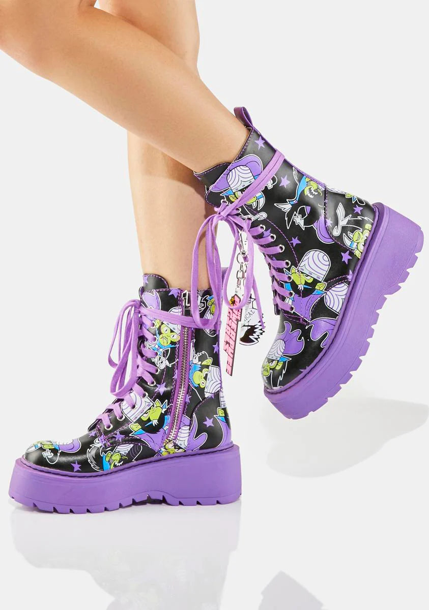 Manic Mojo Combat Boots