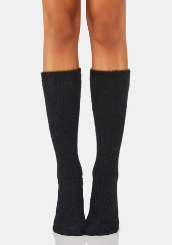 Wicked Don't Wait Up Knee High Socks
