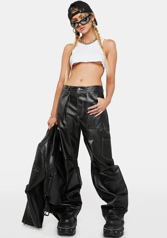 Miami Vice Vegan Leather Pants