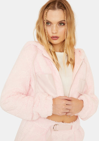 Baby Head For The Door Sherpa Lounge Set