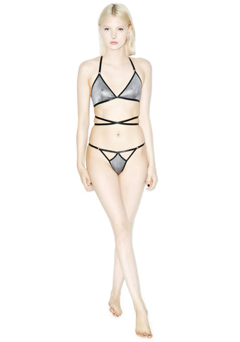 Slinky Spandex Triangle Bra